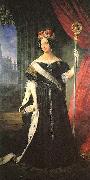 unknow artist Portrait of Maria Theresa of Austria-Teschen Queen of the Two Sicilies USA oil painting artist
